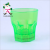 Creative LED light switch colorful glass octagonal cup luminous cup color glass wholesale