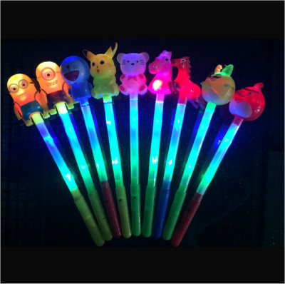 Factory direct lighting stick shiny cartoon shape of the concert will be a good idea of the concert