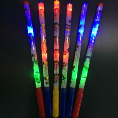 Manufacturers of direct light emitting rods and long cartoon slender light emitting fluorescent stick wholesale supply