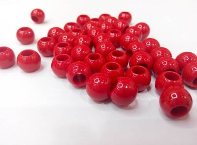 The Spray paint round beads polychromatic pattern Spray paint plastic beads acrylic beads