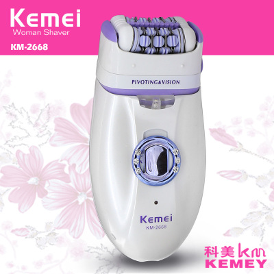 Kemei KEMEI Women's Desalination Shaving Device Combo KM-2668 Epilator