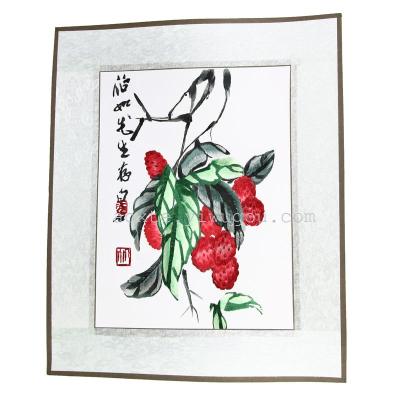 A Fruit Silk Embroidery home decoration Manufacturers Direct sale
