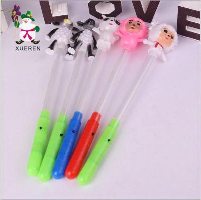 Factory direct sales of sheep sheep sheep light emitting rod cartoon animals, the club will be a flash of light source