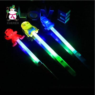 Cute cartoon characters lightsticks fluorescence stick concert essential flash luminous stick toys for children