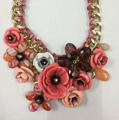 European and American Famous Flower Necklace