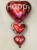 Balloon wholesale String heart heart heart heart love