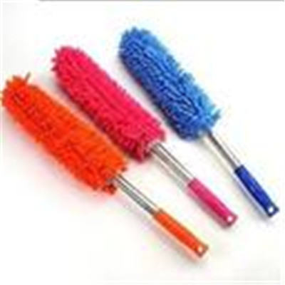 Stainless steel handle chenille car wax super soft, Shan Shan high-grade multifunctional dedusting duster