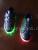 Factory Direct Sales LED Luminous Shoes Luminous Led Accessories Rechargeable Shoe Lamp Rechargeable Luminous Shoes