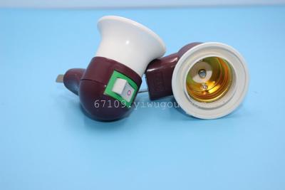 Lamp cap screw switch Lamp cap pipe type screw lamps yuan small goods lamps