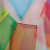 Solid Color Pearl Yarn Mesh Bag Drawstring Gift Yarn Bag 13 * 18cm