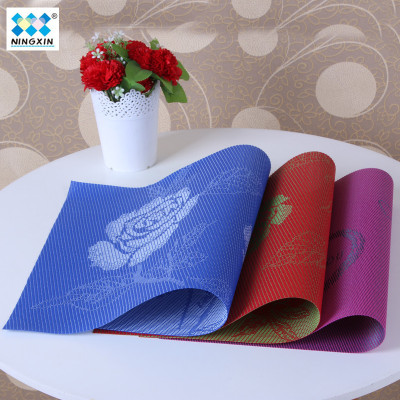 Western-style food mat valentine's day hotel classic modern western meal mat coaster.