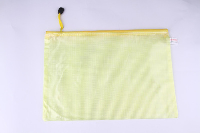 A4 mesh zip pocket / mesh bag / paper bag a435
