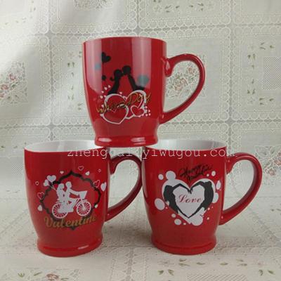 Ceramic coffee cup advertising Cup Valentine cups