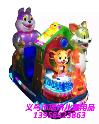 Manufacturers selling 2016 new special offer coin swing machine rocking car toy