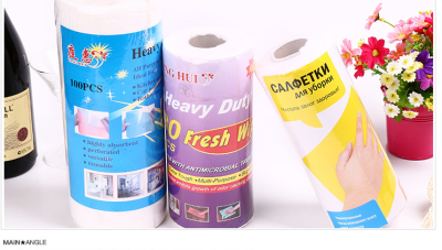 Non-woven cloth cloth cloth for daily use and free cloth to cut 100 pieces wholesale.
