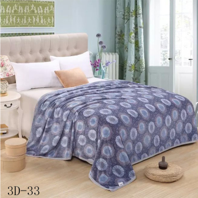 Manufacturer's foreign trade wholesale 3D cut flannel spring summer cover autumn winter blanket