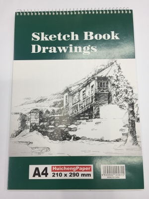 A4 Coil Sketchbook, Picture Book, Drawing Book