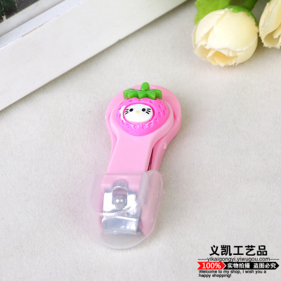 Korean Cute Portable Nail Scissors Cartoon Stainless Steel Nail Clippers Nail Clippers