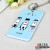 Cartoon IC Bus Card Case Keychain Student Meal Card Set Card Bag Certificate Holder Access Card Cover