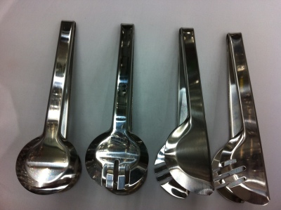 Stainless steel kitchen utensils, stainless steel food clip