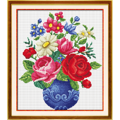 New DIY Material Package Cross Stitch Living Room Crafts Harmony 0057