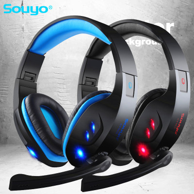 The new computer game USB headset headset folding Internet 7.1 light headset manufacturers