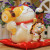 Five fortune linmen firing fortune cat piggy bank