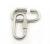 Galvanized Iron Stainless Steel Chain Buckle Fast Connecting Ring Connecting Ring Chain Connecting Ring