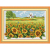 Fabric material package living room crafts DIY cross stitch Sunflower Garden 0684