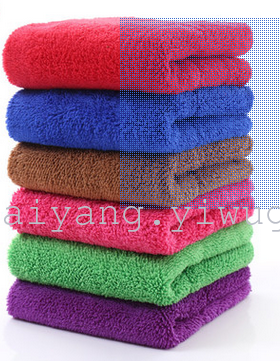 Manufacturer wholesales direct selling coral-fluff hook type 30*40 kitchen and bathroom cleaning towel wipe