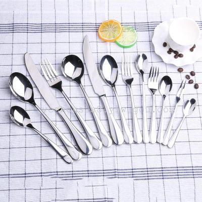 Western tableware thickening stainless steel cutlery dessert fork set to support the mixed batch