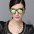 New large Sunglasses female face long face female elegant personality trendsetter sunglasses sunglasses in Korea