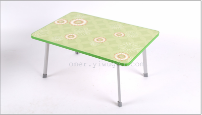 Convenient Folding Table Outdoor Picnic Table Bed Computer Table Lazy Simple Table Computer Table