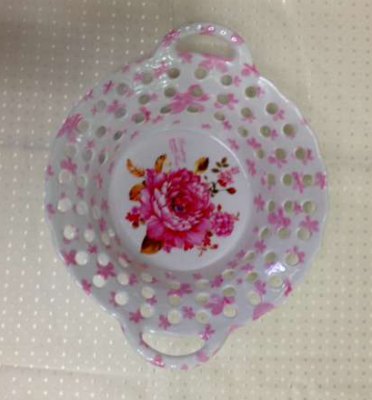 Factory Direct Sales Bowl Plate Tray Imitation Porcelain Fruit Plate Melamine Fruit Plate