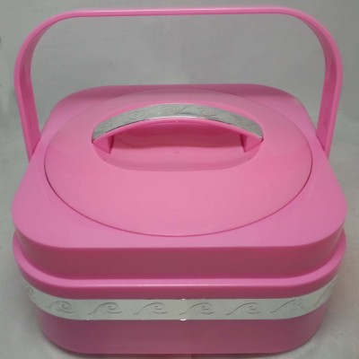 Stainless steel, Japanese style square lunch box picnic portable lunch box new combination food case