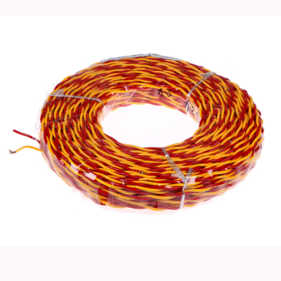 Red and yellow wire Copper-clad aluminum lamp holder lighting Flexible wire Twisted pair power supply Factory direct sales