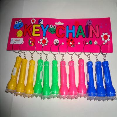 New fashion mini electronic toys gift card hanging lamp flashlight 128