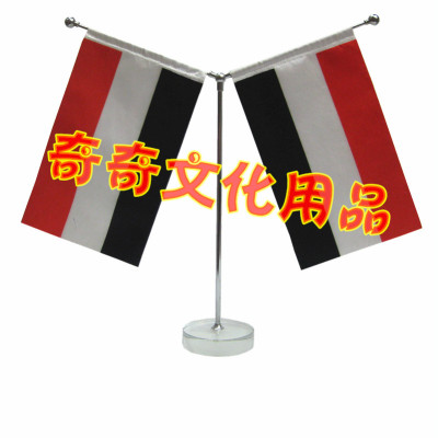 Supply square base circular base runner crystal frame, flags of the world