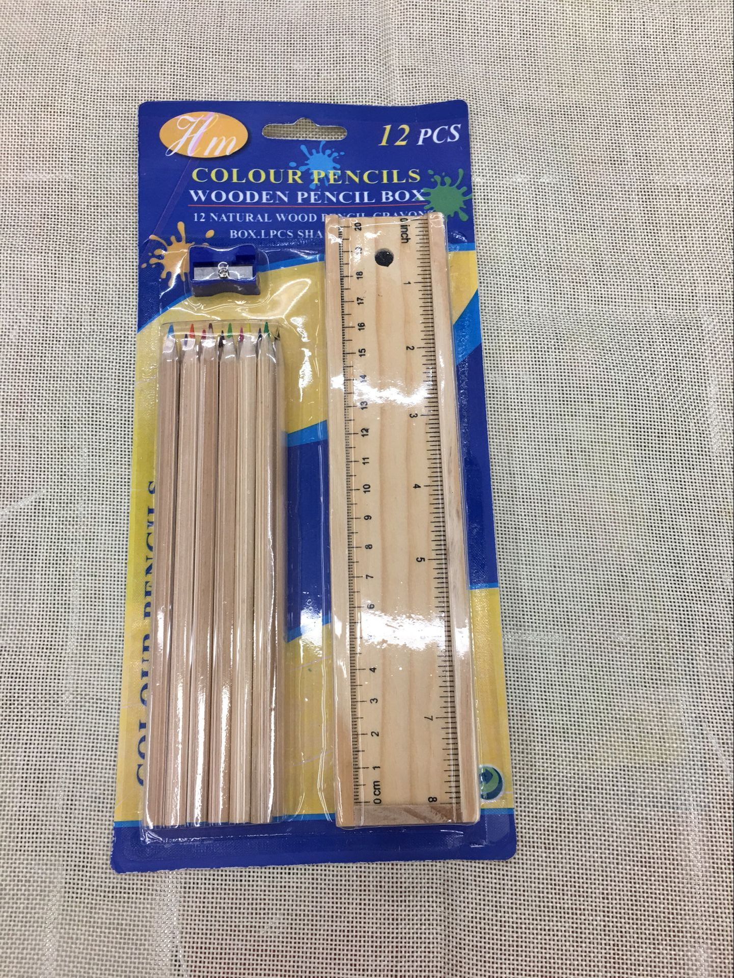 12色元木彩色铅笔套装