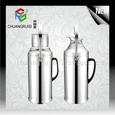 Stainless steel shell thermos thermos thermos glass liner