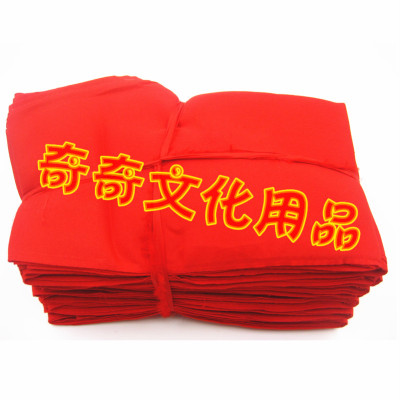 Wholesale 1.2 meters high quality. Isosceles triangle cotton red scarf 1 wholesale
