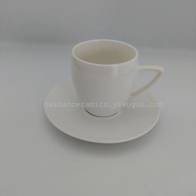 WEIJIA  imitation of white bone china coffee cup set