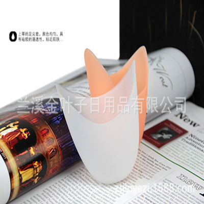 The toe sleeve thickening silica gel toe cap ballet Kungfu shoes foot pad toe sleeve