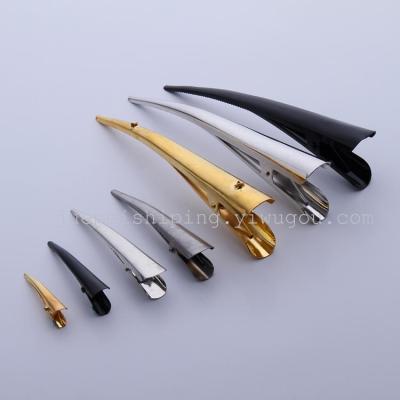 Ornament Accessories Ox Horn Hairclip Pointed Clip Duckbill Clip Factory Direct Sales