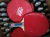  table tennis racket stationery with protective cover installed single double-sided adhesive 