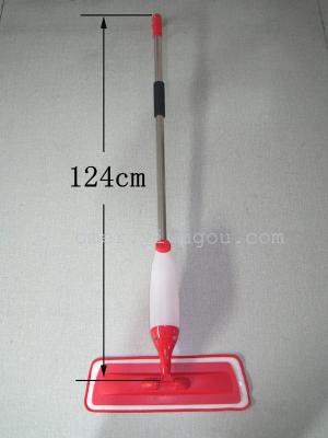 Dolphin Red Spray Mop Stainless Steel Straight Rod