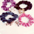 South Korean female headdress headdress flower hair flannelette ring Tousheng flannel fashion hair ornaments hair rope