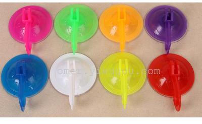 Super Suction Color Plastic Hook Suction Wall Hook Wholesale No Trace of Creativity Vacuum Sucker Hook