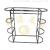 The four layer of the elliptical glass shelf clothing display rack display rack bag ladies clothes