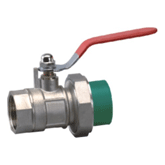 PPR Double Union ball valve PPR ball valve ball valve hot melt